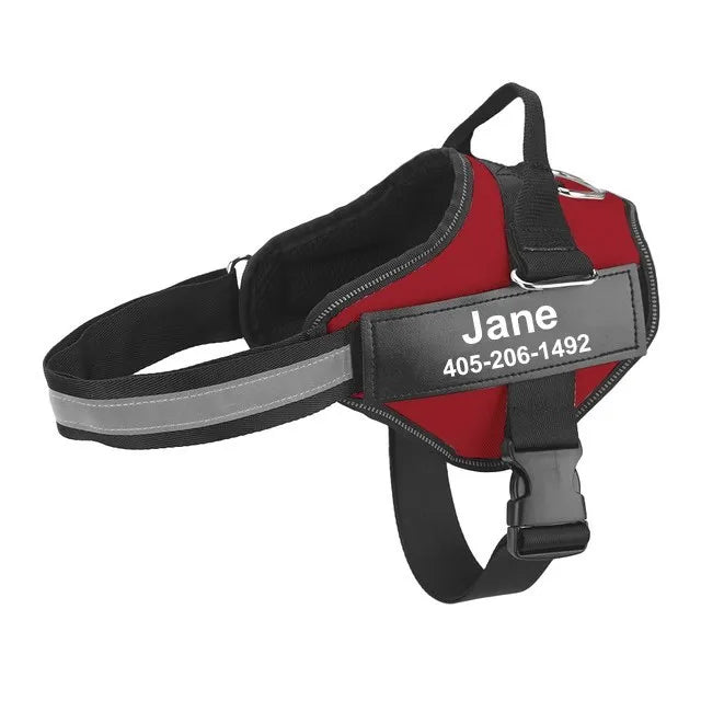 Adjustable Dog Harness - Reflective Breathable Vest