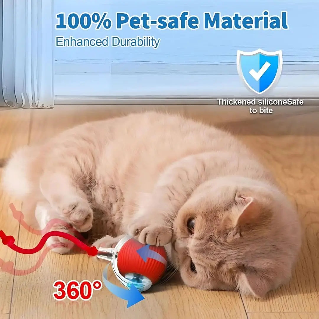 Automatic Rolling Cat Ball - Rechargeable