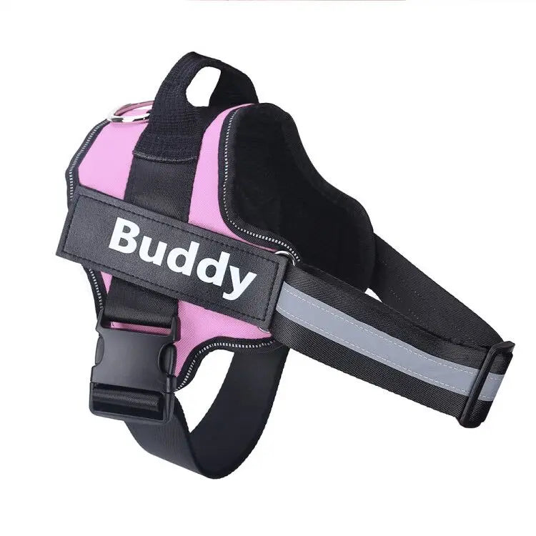 No Pull Dog Harness - Reflective Breathable Vest