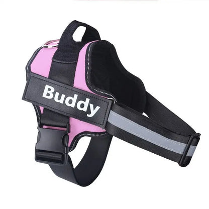 No Pull Dog Harness - Reflective Breathable Vest