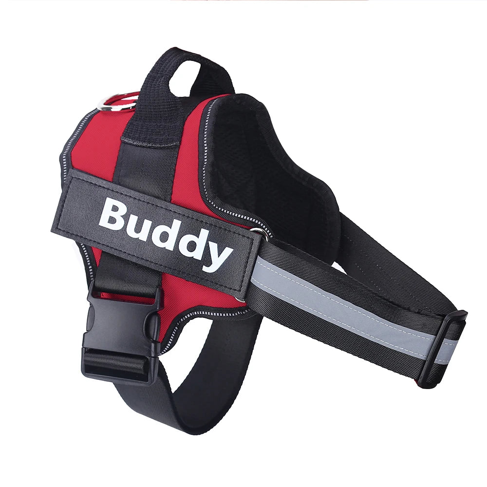 No Pull Dog Harness - Reflective Breathable Vest