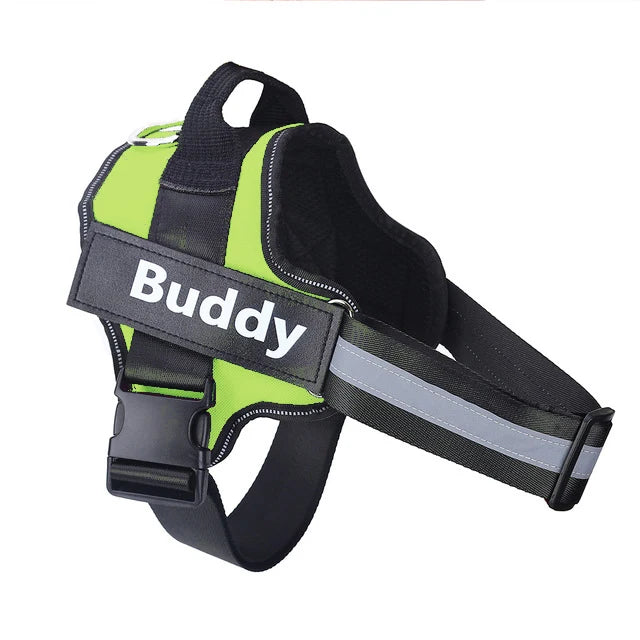 No Pull Dog Harness - Reflective Breathable Vest