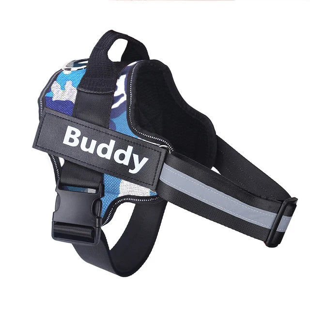 No Pull Dog Harness - Reflective Breathable Vest