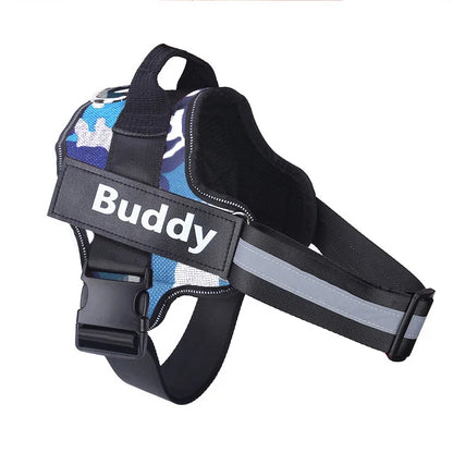 No Pull Dog Harness - Reflective Breathable Vest