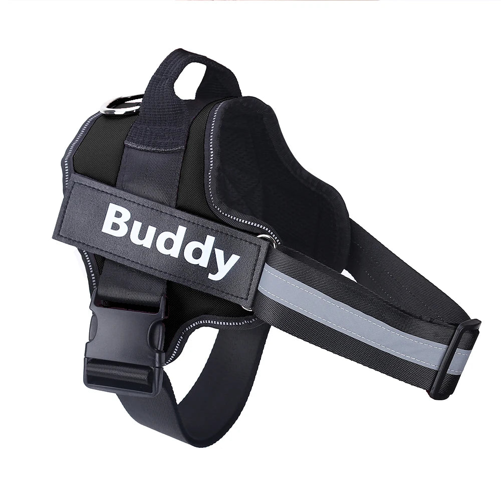 No Pull Dog Harness - Reflective Breathable Vest