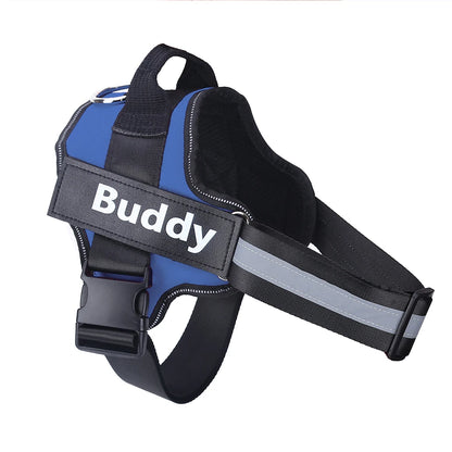 No Pull Dog Harness - Reflective Breathable Vest
