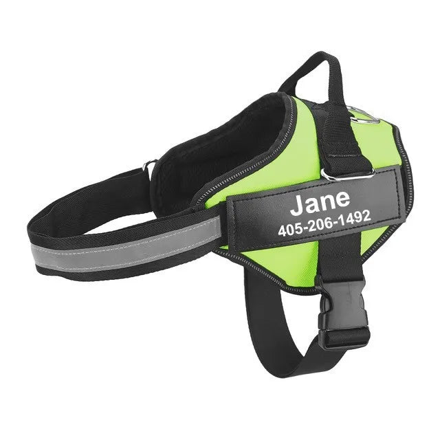 Adjustable Dog Harness - Reflective Breathable Vest