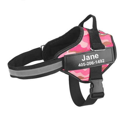 Adjustable Dog Harness - Reflective Breathable Vest