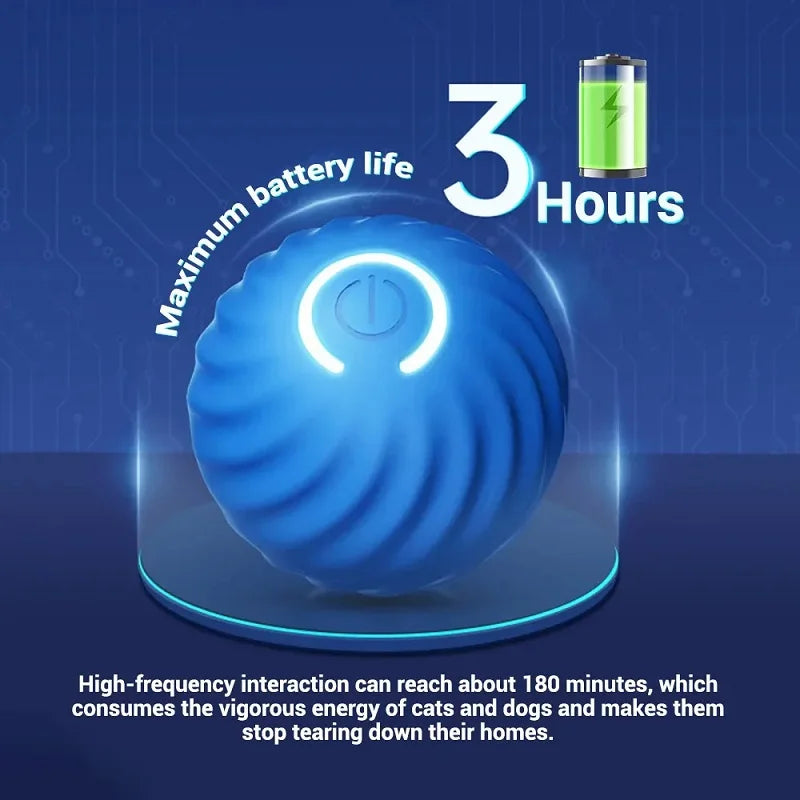 Automatic Moving Dog Ball - USB Smart Toy