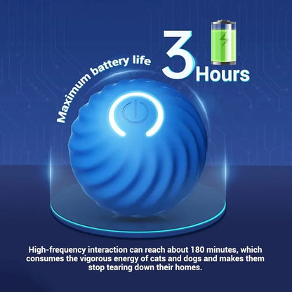 Automatic Moving Dog Ball - USB Smart Toy