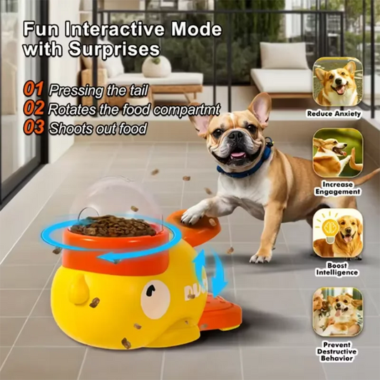Duck Puzzle Feeder - Interactive Slow Feeder