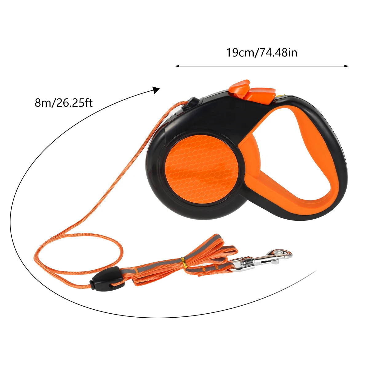 8M Retractable Dog Leash - Heavy Duty