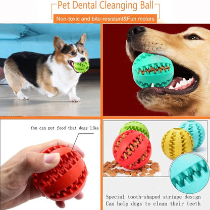 Interactive Dog Toy Ball - Treat Dispenser