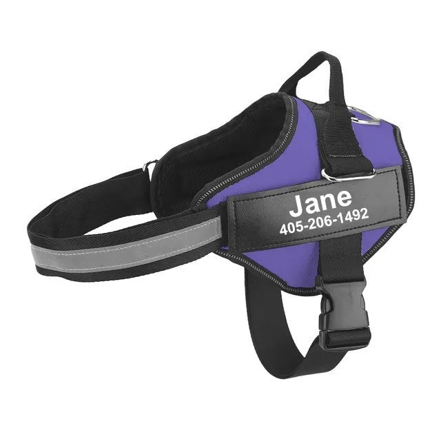 Adjustable Dog Harness - Reflective Breathable Vest
