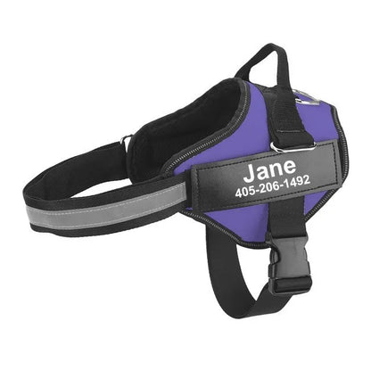 Adjustable Dog Harness - Reflective Breathable Vest