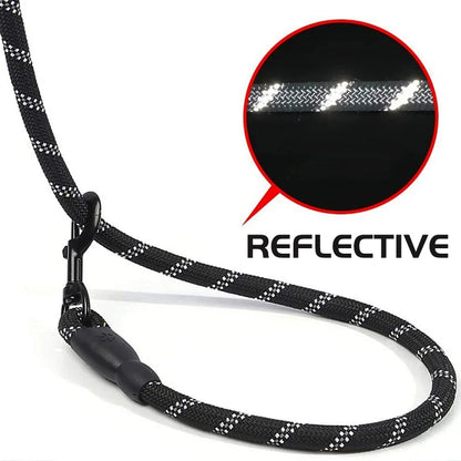 Reflective Dog Leash - Padded Handle Heavy Duty