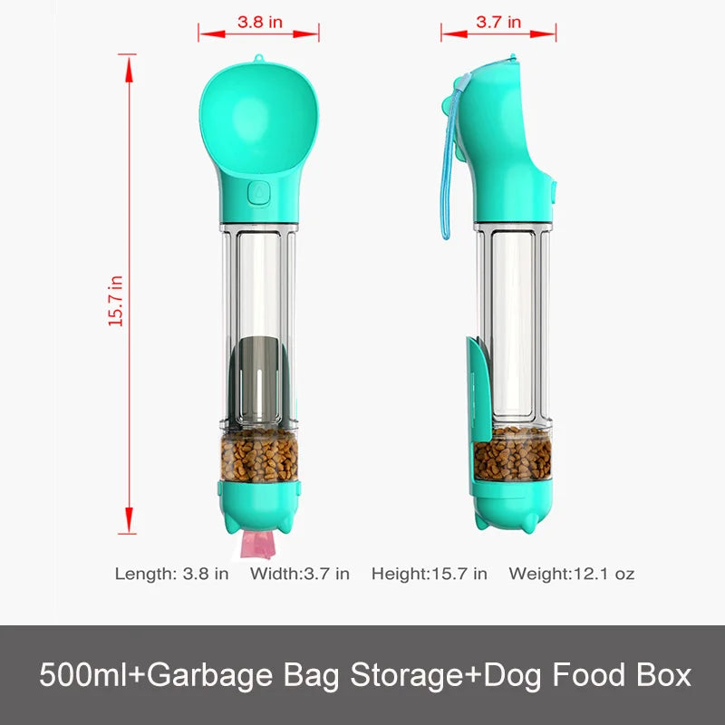 Portable Pet Water Bottle - Travel Dispenser