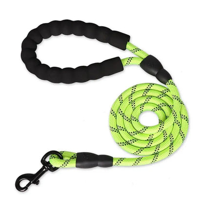 Reflective Dog Leash - Padded Handle Heavy Duty