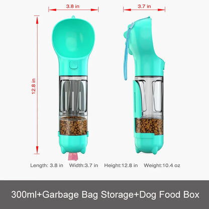 Portable Pet Water Bottle - Travel Dispenser