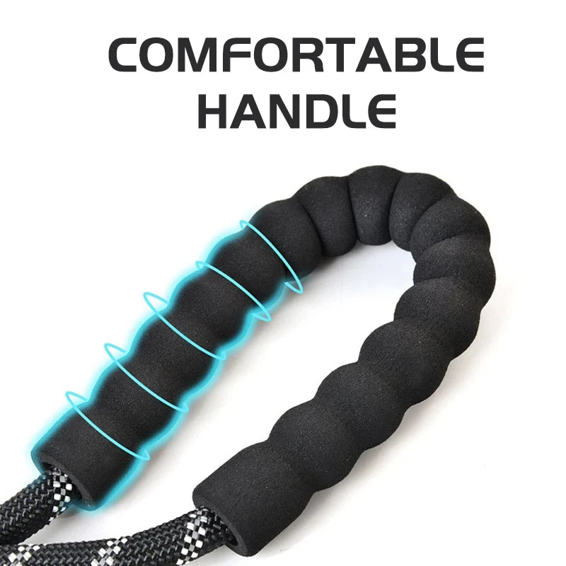 Reflective Dog Leash - Padded Handle Heavy Duty