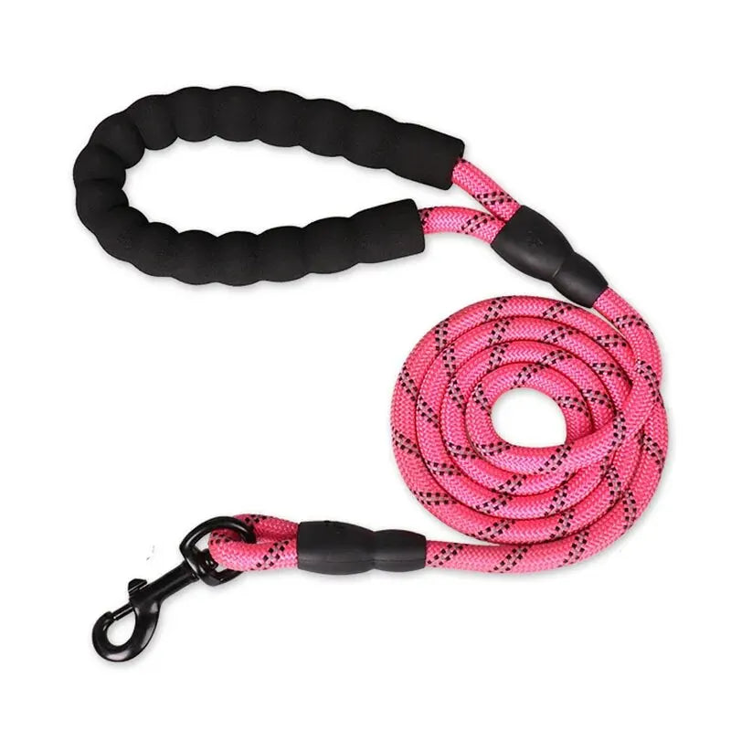 Reflective Dog Leash - Padded Handle Heavy Duty