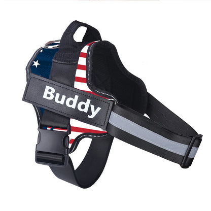 No Pull Dog Harness - Reflective Breathable Vest