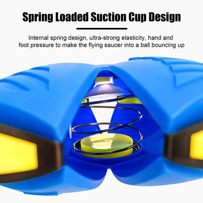 Magic Flying Saucer Ball - Bouncing Pet Toy