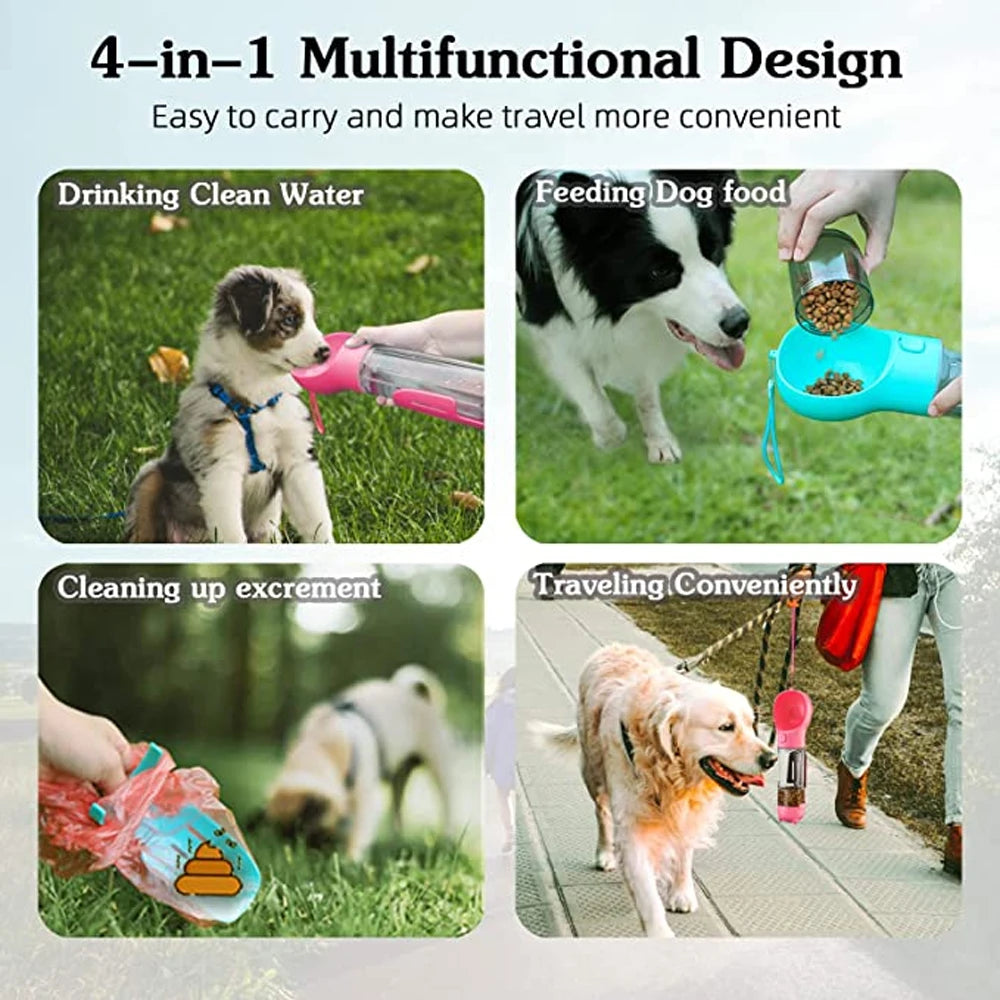 Portable Pet Water Bottle - Travel Dispenser