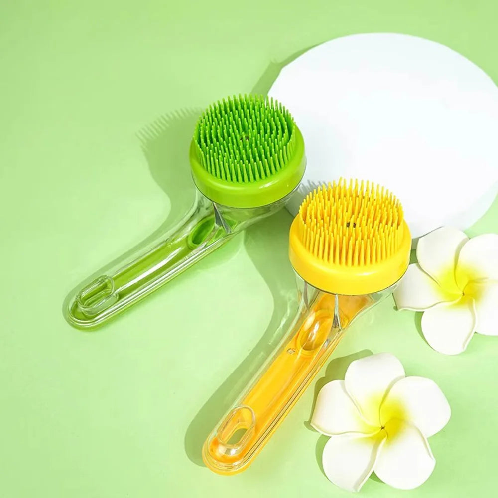 Pet Bath Brush - Massage & Scrub Tool