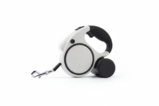 Retractable Dog Leash with LED & Waste Bags - 5M