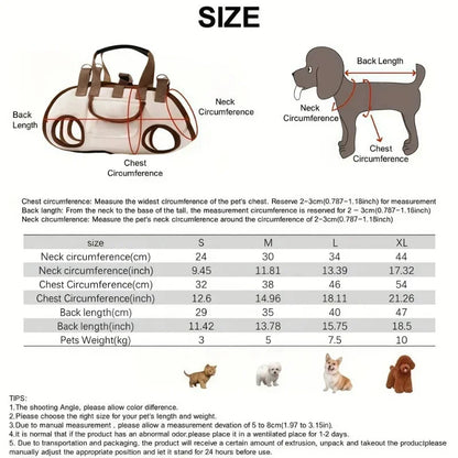 Small Dog Lift Harness & Sling Carrier