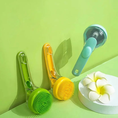 Pet Bath Brush - Massage & Scrub Tool