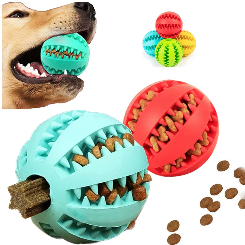 Interactive Dog Toy Ball - Treat Dispenser