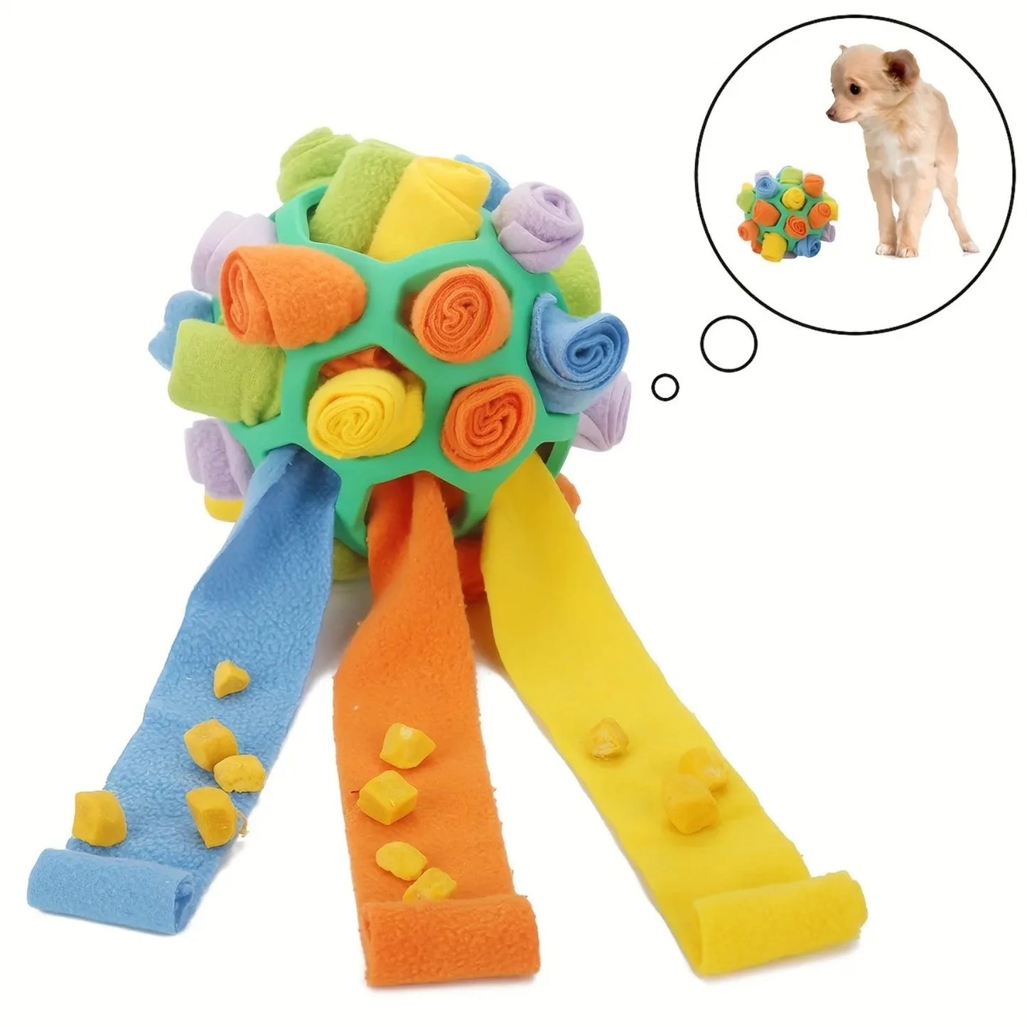 Pet Sniffing Ball - Interactive Puzzle Toy