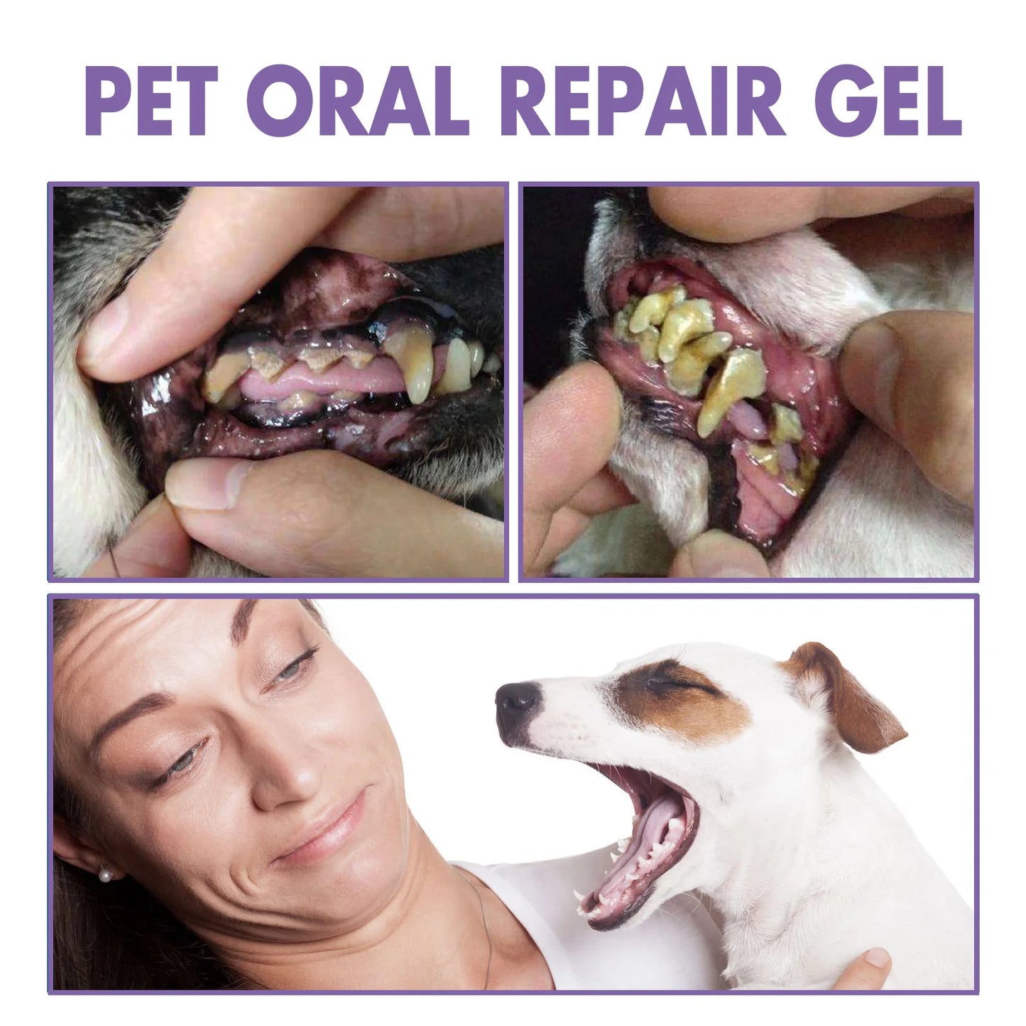 Pet Oral Repair Gel - Teeth Cleaning & Whitening
