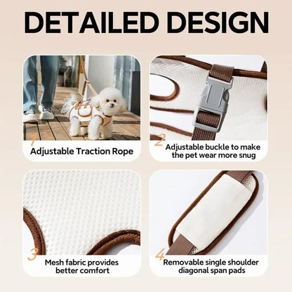 Small Dog Lift Harness & Sling Carrier