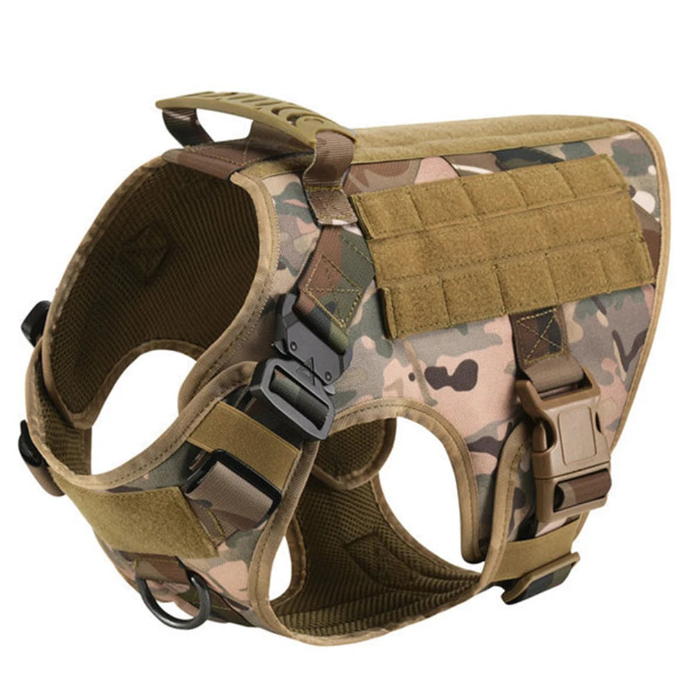 Militärisches großes Hundegeschirr - Trainingsweste