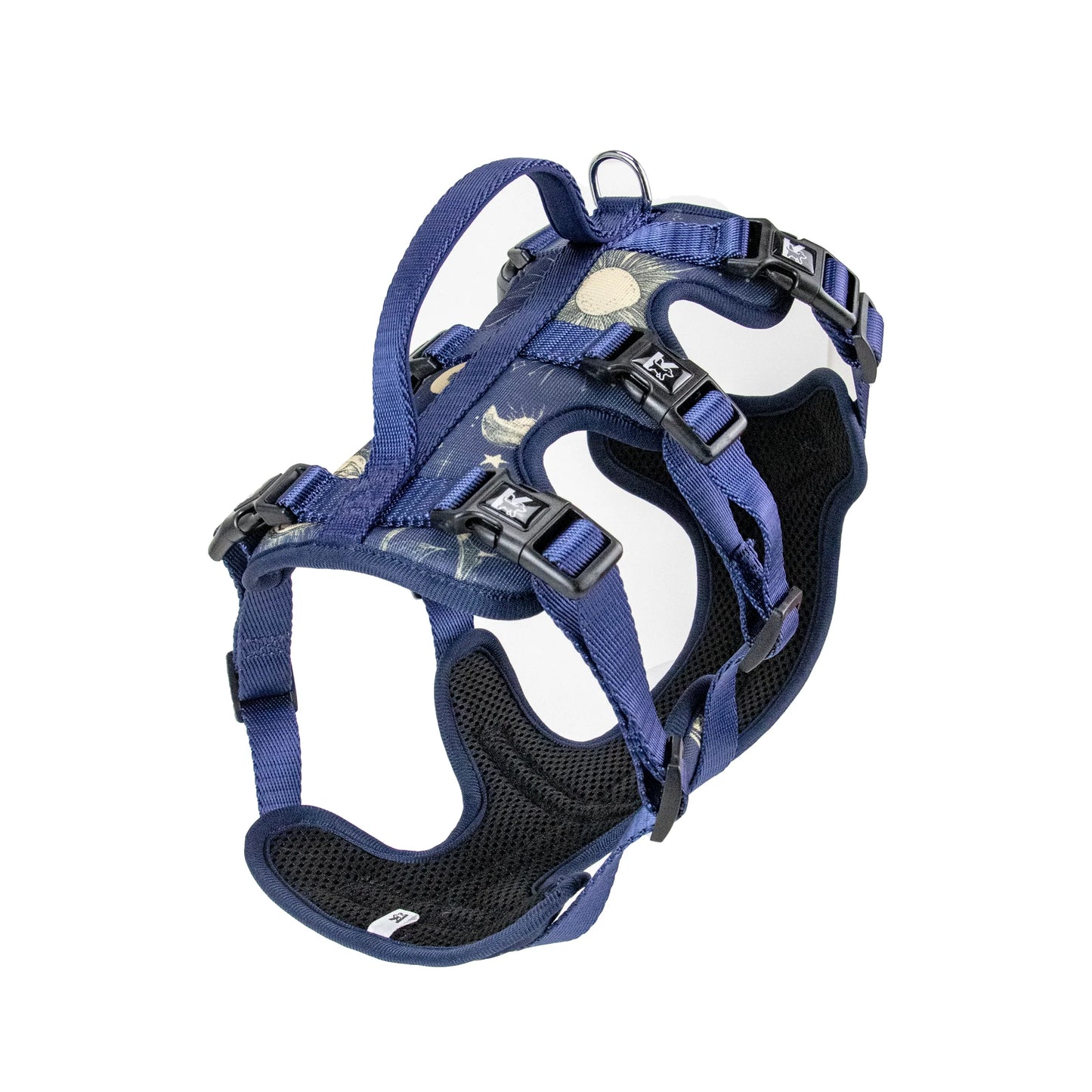 Adjustable Printed Pet Harness - Non-Slip Vest